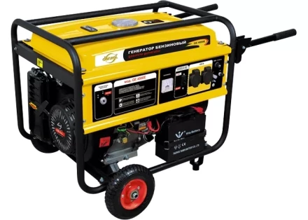 Генератор бензиновый DENZEL GE 4500Е электростартер 94683 купить в Нижневартовске