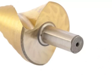 Сверло ступенчатое 9-12-15-18-21-24-27-30-33-36 мм HSS спиральный Профиль шестигранный хвостовик Matrix 72358 купить в Нижневартовске