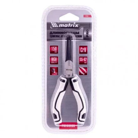 Длинногубцы Mini удлиненные 150 мм авторазжим Pro Matrix 17834 купить в Нижневартовске
