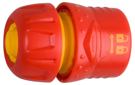 Соединитель GRINDA пластмассовый с запирающим механизмом, 3/4" 8-426328 купить в Нижневартовске