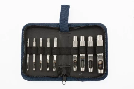 Набор пробойников для кожи Сибртех 2 - 13 мм 9 шт 18309 купить в Нижневартовске