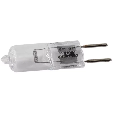 Лампа галогенная СВЕТОЗАР капсульная, прозрачное стекло, цоколь GY6.35, диаметр 12мм, 50Вт, 12В SV-44775-T купить в Нижневартовске