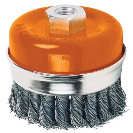Щетка чашечная для шлифмашин сталь 80мм M14 S-T Кратон 1 11 02 002 купить в Нижневартовске