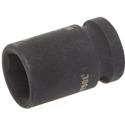 Торцовая головка KRAFTOOL "INDUSTRIE QUALITAT" ударная (1/2"), FLANK, Cr-Mo, фосфатированная, 16 мм 27940-16_z01 купить в Нижневартовске