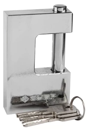 Замок ЗУБР "ЭКСПЕРТ" навесной, стальной корпус, П-образная форма, 90мм 37281-90 купить в Нижневартовске