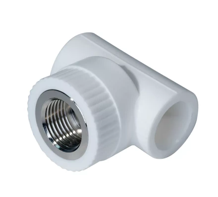 Тройник комб. PP-R ВР 32мм х1 белый (10/40) 45452 купить в Нижневартовске