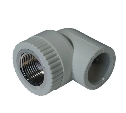 Уголок комб. PP-R ВР 25мм х 3/4 серый (25/100) 44173 купить в Нижневартовске