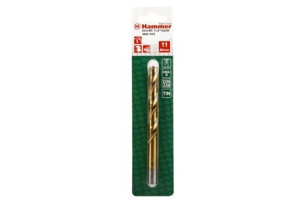 Сверло по металлу HAMMER Ф11х142мм (DR MT 11,0мм*142/94мм) купить в Нижневартовске