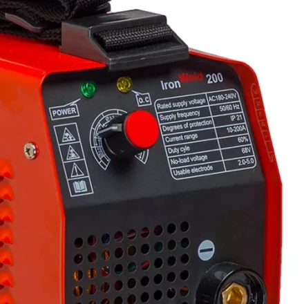 Сварочный инвертор ADA IronWeld 200 в кейсе купить в Нижневартовске