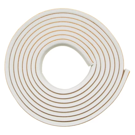 Уплотнитель резиновый, 12 м, профиль "P", белый Сибртех 88907 купить в Нижневартовске