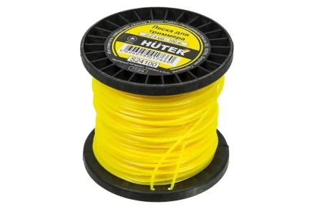 Леска Huter S24100 для триммера, 2.4 мм, звезда 71/2/4 купить в Нижневартовске