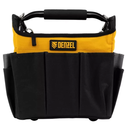 Переноска для инструмента, 260х240х300 мм, 22 кармана, наплечный ремень// Denzel 90294 купить в Нижневартовске
