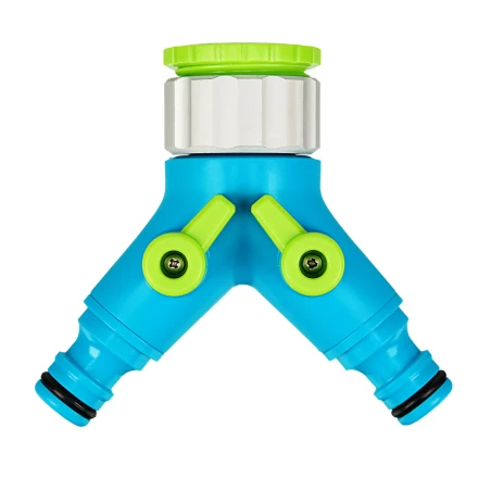 Разветвитель двухканальный Palisad Luxe 65774 с внутренней резьбой 3/4-1, с переключателем купить в Нижневартовске