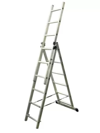 Лестница трехсекционная 3х  6 ступеней  "Энкор" 69680 купить в Нижневартовске