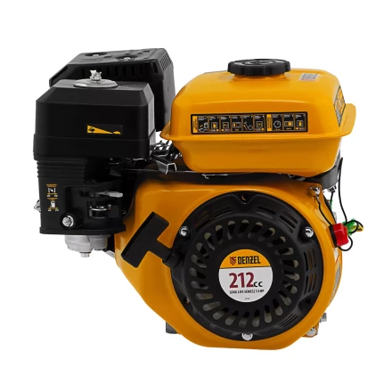 Двигатель бензиновый Denzel RX-17S, 7 л.с., 212 см3, горизонтальный вал шлиц 25 мм 95102 купить в Нижневартовске