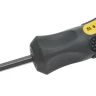 Отвертка STAYER "PROFESSIONAL" "MAX-GRIP" ударная, двухкомпонентная рукоятка, магнит наконечник, Cr-V, SL 5,5x75мм 25823-05-075 G купить в Нижневартовске