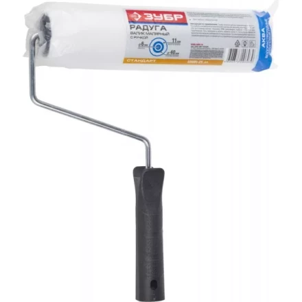 Валик ЗУБР "СТАНДАРТ" РАДУГА поролоновый, 240 мм 03605-25_z01 купить в Нижневартовске