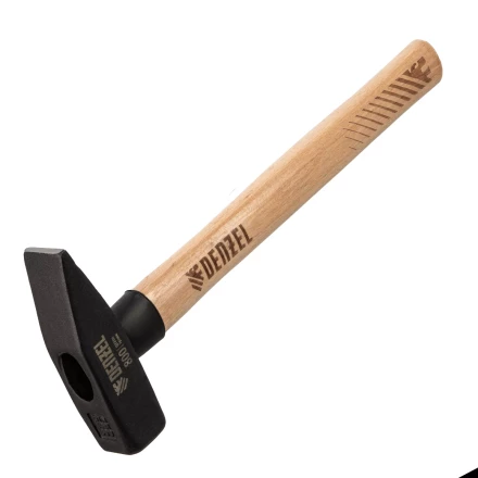 Молоток слесарный, Denzel 800 г, кованый квадратный боек, буковая рукоятка 10435 купить в Нижневартовске