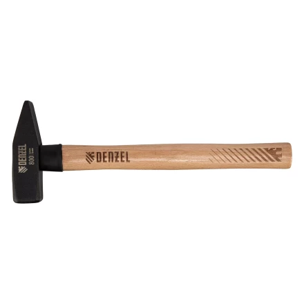 Молоток слесарный, Denzel 800 г, кованый квадратный боек, буковая рукоятка 10435 купить в Нижневартовске