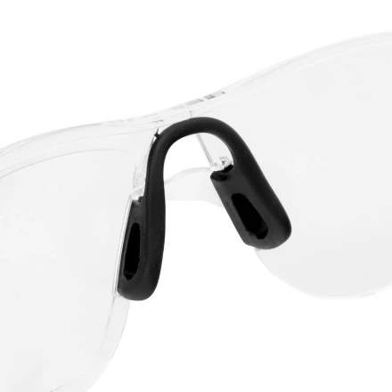 Очки защитные открытые Denzel 89198, поликарбонатные, прозрачная линза купить в Нижневартовске