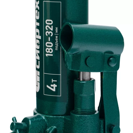 Домкрат гидравлический бутылочный Сибртех 50802, 4 т, 180-320 мм купить в Нижневартовске