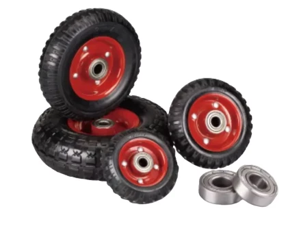 Колесо большегрузное P 150 150 мм резина с протектором, на ось (N) 1048162 купить в Нижневартовске