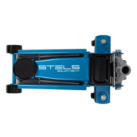 Домкрат гидравлический подкатной Stels 51139, 3 т, 120-450 мм, быстрый подъем, проф. купить в Нижневартовске