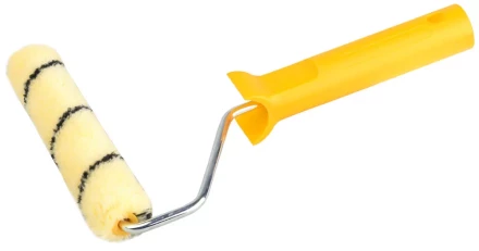 Мини-валик DUALON ПОЛИАКРИЛ малярный в сборе, ворс 7мм, бюгель 6мм, 15х160мм, STAYER Master 03-05812-16 купить в Нижневартовске