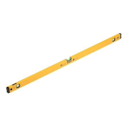 Уровень алюминиевый Denzel 33694, магнит, фрезерованный, 3 глазка (1 зеркал.), 0,5 мм/м, 1200 мм купить в Нижневартовске