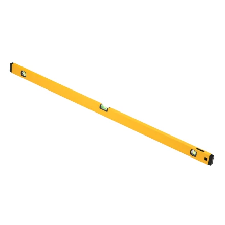 Уровень алюминиевый Denzel 33694, магнит, фрезерованный, 3 глазка (1 зеркал.), 0,5 мм/м, 1200 мм купить в Нижневартовске