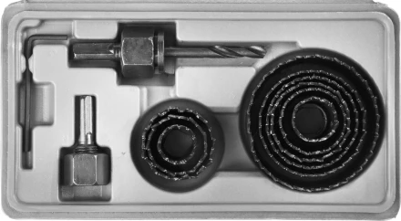 Набор STAYER "MASTER": Коронки по дереву, d=11, 22, 29, 32, 35, 38, 44, 51, 64мм, 11шт 29600-H11 купить в Нижневартовске