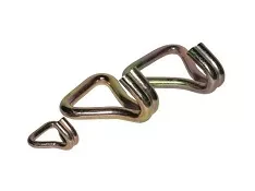 Крюки J-образные двойные для стяжных ремней р-н 10 тонн лента 75 мм сталь купить в Нижневартовске