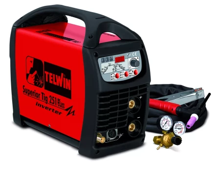 Сварочный аппарат Telwin SUPERIOR TIG 251 DC-HF/LIFT VRD  TIG ACC купить в Нижневартовске