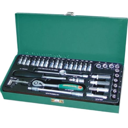 Набор головок торцевых  1/4"DR 4-13мм 41предмет Jonnesway S04Н2141S 47200 купить в Нижневартовске