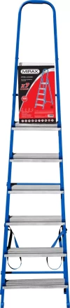 Лестница-стремянка стальная, 7 ступеней, 141 см, MIRAX 38800-07 купить в Нижневартовске