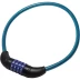 Замок ЗУБР "ПРОФЕССИОНАЛ", тросовый, кодовый, с изменяемым кодом, длина троса - 650мм, d 10мм 37262-65_z01 купить в Нижневартовске