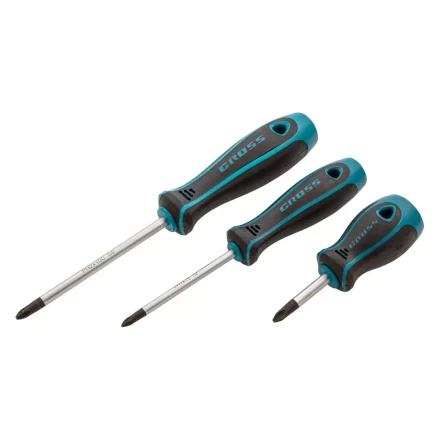 Набор инструментов 115 предметов, 120 зубьев, CrV, 1/4", 1/2" Gross 14152 купить в Нижневартовске