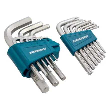 Набор инструментов 115 предметов, 120 зубьев, CrV, 1/4", 1/2" Gross 14152 купить в Нижневартовске