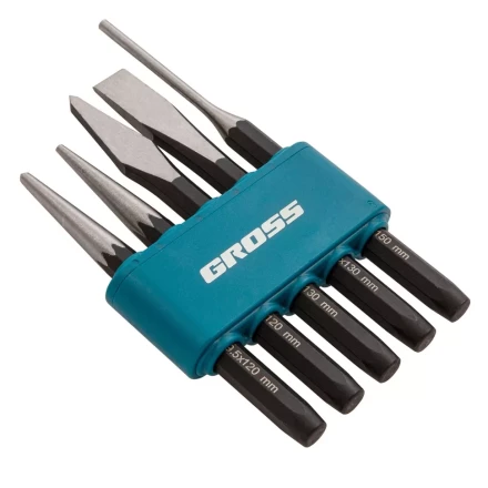 Набор инструментов 115 предметов, 120 зубьев, CrV, 1/4", 1/2" Gross 14152 купить в Нижневартовске