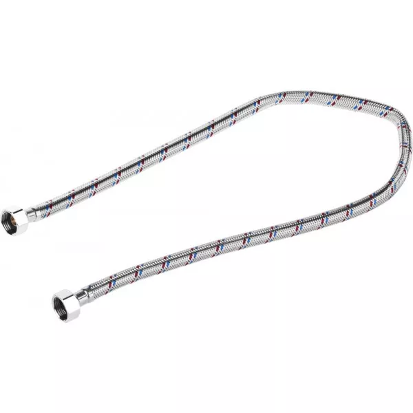Подводка гибкая STAYER для воды, оплетка из нержавеющей стали, г/г 1/2" - 0,8м 51015-G/G-080 купить в Нижневартовске
