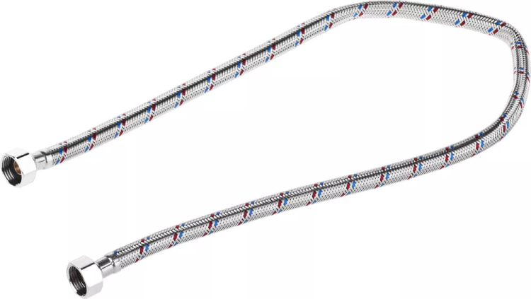 Подводка гибкая STAYER для воды, оплетка из нержавеющей стали, г/г 1/2" - 0,8м 51015-G/G-080 купить в Нижневартовске