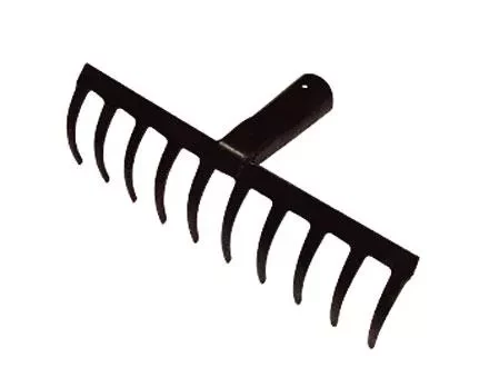 Грабли 12-зубые 320 мм без черенка прямые  СИБРТЕХ Россия 61746 купить в Нижневартовске