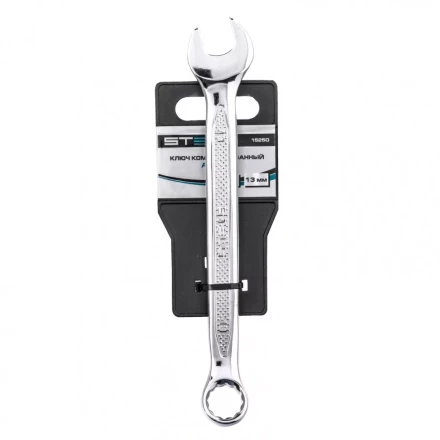 Ключ комбинированный 13 мм CrV антислип Stels 15250 купить в Нижневартовске