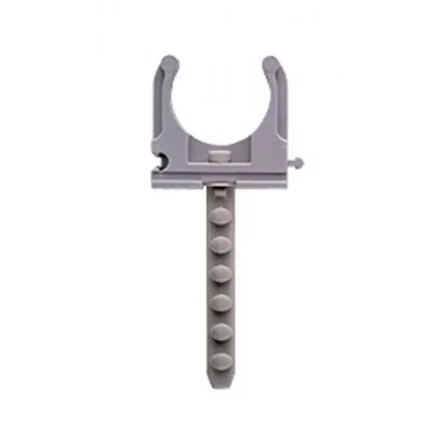 Скоба-держатель ЗУБР "МАСТЕР" для металлопластиковых труб, в комплекте с дюбелем, 20 мм, 6 шт 4-44956-20 купить в Нижневартовске