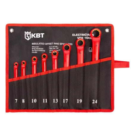 Набор накидных диэлектрических ключей КВТ НИИ-28 (10–19), 5 шт. (92330) купить в Нижневартовске