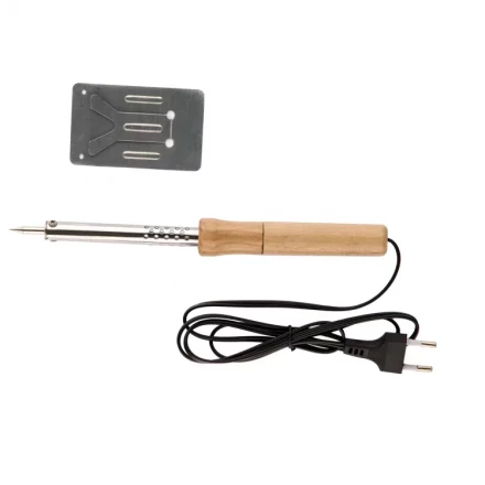 Паяльник с ручкой из дерева 60 Вт 220 В Sparta 913103 купить в Нижневартовске