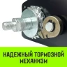 Лебедка ручная барабанная с тормозом HITCH HWB 800 800 кг лента 10 м (SZ073183) купить в Нижневартовске