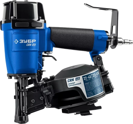 ЗУБР CRN-45, пневматический кровельный нейлер для барабанных гвоздей ЗУБР CRN (22-45 мм), Профессионал (31920) купить в Нижневартовске