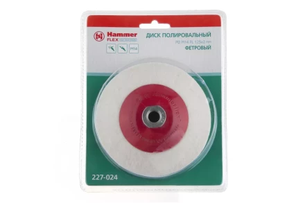Круг полировальный HAMMER 125 мм (227-024) 1 шт. купить в Нижневартовске