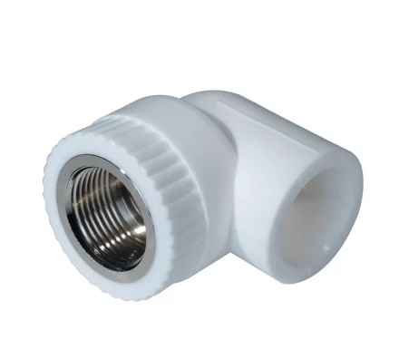 Уголок комб. PP-R ВР 32мм х1 белый (10/40) 45376 купить в Нижневартовске